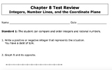 Big Ideas Math - 6th Grade - Chapter 8 Review and Test Bun