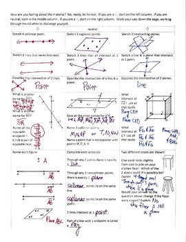 big ideas geometry answers chapter 1