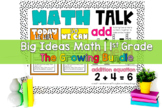 Big Ideas Math | Weekly Focus Wall Inserts | First Grade |