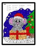 Big Kid Math Holiday Color by Equivalent Fractions