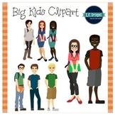 Big Kids and Teens Clipart {L.E. Designs}