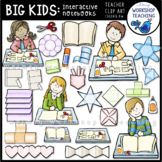 Big Kids Interactive Notebook Clip Art