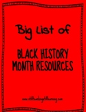 Big List of Black History Month Resources