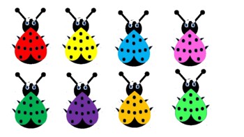 Big/Little Ladybugs Summertime interactive activity on Powerpoint