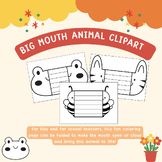 Big Mouth animal Clipart