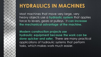 Preview of Big Movers - Hydraulics and Machines