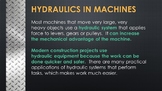 Big Movers - Hydraulics and Machines