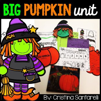Preview of Big Pumpkin Reading Unit