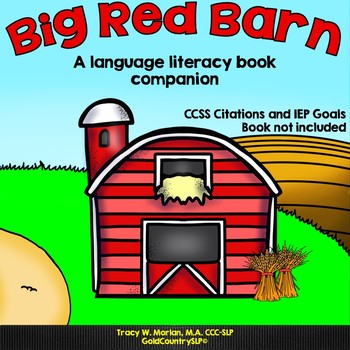 Preview of Big Red Barn - A Language & Literacy Book Companion