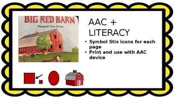 Preview of Big Red Barn for AAC users