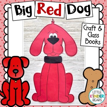 Preview of Big Red Dog | Book Companion Craft | Clifford | Back to School