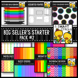 Big Seller’s Starter Pack #2 – Digital Papers, Frames and Banners