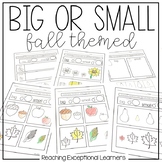 Big or Small Worksheets