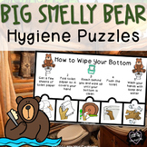 Big Smelly Bear Hygiene Puzzles for Early Childhood