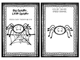 Big Spider, Little Spider- Concept Book for Speech Therapy