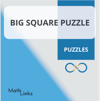 Preview of Big Square Puzzle Bundle