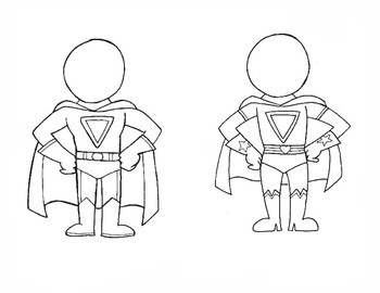 Big Super-Hero Decoration Pack! by Out of This World Resources | TpT