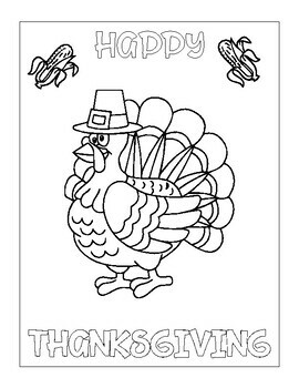 Big Thanksgiving Activity Book for Kids Ages 4-8 by Smart Kids Teacher