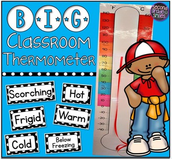 Giant Classroom Thermometer