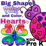 Big Bugs and Heart Shapes | Easy Pre K and Kindergarten Pa