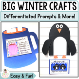 Low Prep Big Winter Bulletin Board Crafts, Activities, Wri