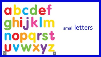 Big and Small Alphabet Letters by Miss Cate's TpT | TPT