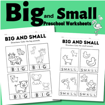 Big Small Worksheet Comparison Worksheet Preschool -  Portugal