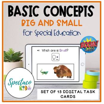 Preview of Big and Small Basic Concepts for Speech Therapy and Kindergarten