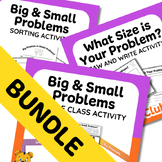 Big and Small Problems BUNDLE | SEL Lesson by Pevan & Sarah