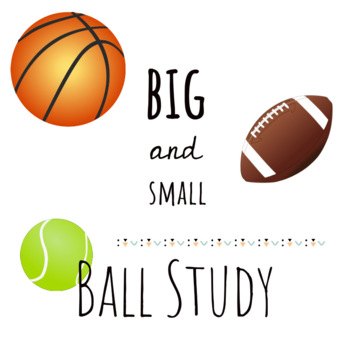 big and small ball clipart