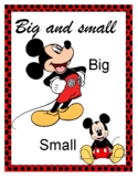 Big and small Mickey Mouse poster