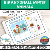 Big and small basic concepts winter theme for Speech Thera
