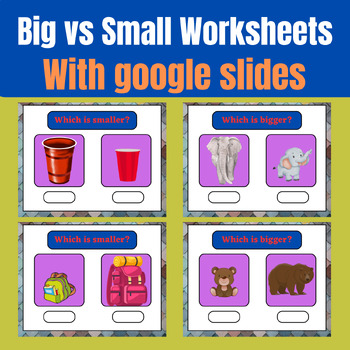 Big or Small Worksheets - Reaching Exceptional Learners