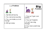 Big vs small problem poster