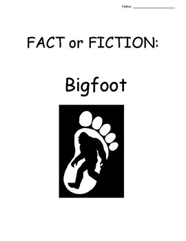 bigfoot research essay