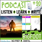 Bigfoot Podcast Listening Skills, Mystery Picture, No Prep