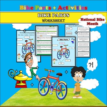 Preview of Bike Parts/National Bike Month/Activities