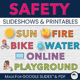 SAFETY Lessons: Bike, Playground, Fire, Sun, Water, Online & Printables