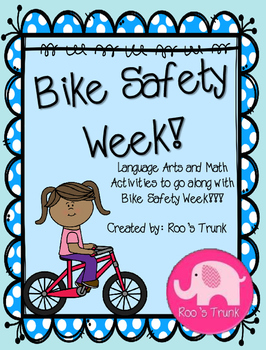 Preview of Bike Safety Activity Pack