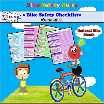 Preview of Bike Safety Checklist/National Bike Month/Bike Safety Rules