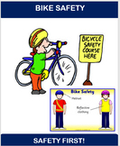 Bike Safety with activities, CDC Health Standard 5 and 7