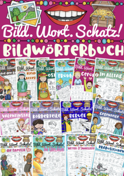 Preview of Bildwörterbuch Deutsch / Englisch - Picture Dictionary German / English