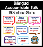 Bilingual Accountable Talk Sentence Stems
