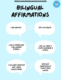 Bilingual Affirmations for Students - Spanish and English