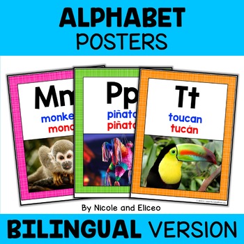 Preview of Bilingual Alphabet Posters