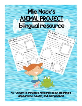 Preview of Bilingual Animal Project