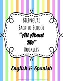 Bilingual Back-to-School "All About Me" Activity Booklets 