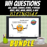 Bilingual Bundle for WH Questions in English and Spanish