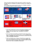Bilingual Choice Board: El Caribe (PR, DR, Cuba; Sub, Digi