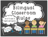 Bilingual Class Rules Posters
